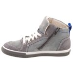 SIESTA-RICHTER cipzáras fűzős szürke/kék cipő