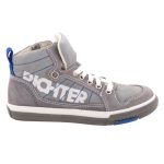 SIESTA-RICHTER cipzáras fűzős szürke/kék cipő