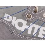 SIESTA-RICHTER cipzáras fűzős szürke/kék cipő