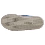 GEOX SMART BOY indigókék/kék/sárga fűzős lélegző talpú félcipő