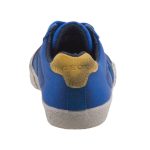 GEOX SMART BOY indigókék/kék/sárga fűzős lélegző talpú félcipő