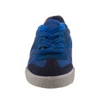 GEOX SMART BOY indigókék/kék/sárga fűzős lélegző talpú félcipő