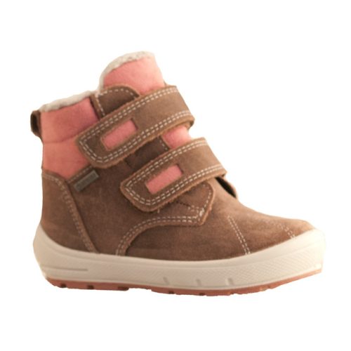 SUPERFIT 2 tépős GTX VÍZÁLLÓ mályva/rózsa téli bundás bakancs 19-30