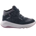 Superfit tépőzáras-gumifűzős sötétkék-szürke csillogós GTX (Vízálló) bélelt lány cipő