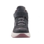 Superfit tépőzáras-gumifűzős sötétkék-szürke csillogós GTX (Vízálló) bélelt lány cipő