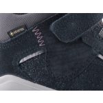 Superfit tépőzáras-gumifűzős sötétkék-szürke csillogós GTX (Vízálló) bélelt lány cipő