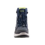 Siesta-Richter magas szárú összehúzós sötétkék-fekete-lime Sympatex(Vízálló) nubuk bundás téli bakancs
