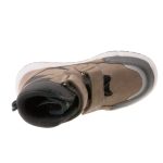 Siesta-Richter magas szárú 2 tépőzáras barnás zöld-fekete Sympatex (Vízálló) bundás téli bakancs 