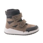 Siesta-Richter magas szárú 2 tépőzáras barnás zöld-fekete Sympatex (Vízálló) bundás téli bakancs 