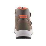 Siesta-Richter magas szárú 2 tépőzáras katonazöld-narancs Sympatex (Vízálló) bundás téli fiú bakancs