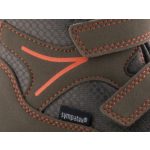 Siesta-Richter magas szárú 2 tépőzáras katonazöld-narancs Sympatex (Vízálló) bundás téli fiú bakancs