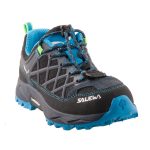 Salewa Jr Wildfire fekete-kék összehúzós terep sportcipő