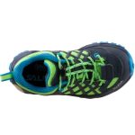 Salewa Jr Wildfire sötétkék-neonzöld-kék összehúzós terep sportcipő