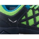Salewa Jr Wildfire sötétkék-neonzöld-kék összehúzós terep sportcipő