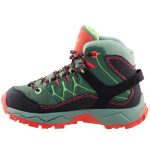 Salewa Jr Alp Trainer Mid mohazöld-narancssárga fűzős GTX (vízálló) bakancs