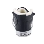 CONVERSE Chuck Taylor fekete BUNDÁS bőr MAGASSZÁRÚ fűzős cipő