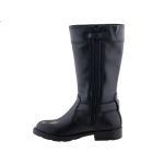 GEOX SOFIA fekete matt CSATOS AMPHIBIOX VÍZÁLLÓ cipzáras lélegző csizma