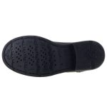 GEOX SOFIA fekete lakk gumis lélegző talpú bokacsizma