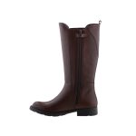 GEOX SOFIA barna gumis/cipzáras lélegző talpú magasszárú csizma