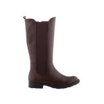 GEOX SOFIA barna gumis/cipzáras lélegző talpú magasszárú csizma