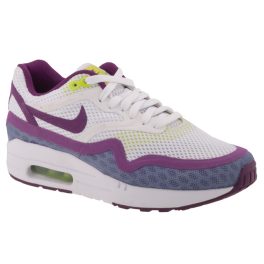 NIKE WMNS NIKE AIR MAX 1 fehér/lila fűzős sportcipő NIKE WMNS NIKE AIR MAX 1 fehér/lila fűzős sportcipő