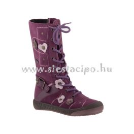 Lila VIRÁGOS fűzős Siesta Water Tex csizma Lila VIRÁGOS fűzős Siesta Water Tex csizma