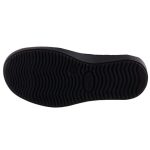 SUPERFIT fűzős/cipzáros fekete nappa bőr félcipő