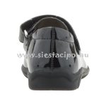 Fekete tépőzáras Siesta LAKKCIPŐ