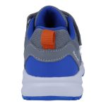 Siesta-Richter szürke-narancs gumifűzős-tépőzáras vízálló (richtex) textil fiú cipő 