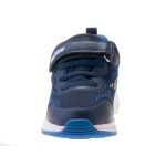 Siesta-Richter sötétkék gumifűzős-tépőzáras vízálló (richtex) textil fiú cipő 