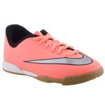 NIKE JR MERCURIAL VORTEX narancs fűzős TEREM FOCICIPŐ