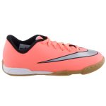 NIKE JR MERCURIAL VORTEX narancs fűzős TEREM FOCICIPŐ