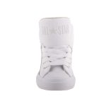 CONVERSE CHUCK TAYLOR AS HI STREET fehér fűzős/gumis bőr magasszárú cipő