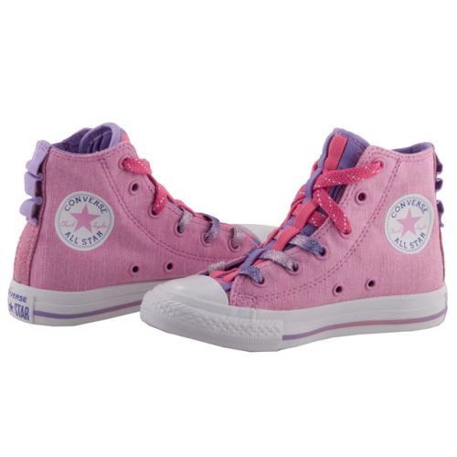 CONVERSE CHUCK TAYLOR ALL STAR málna/lila magasszárú fűzős cipő