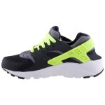 NIKE HUARACHE RUN fekete/neon fűzős futó sportcipő