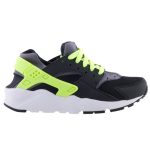 NIKE HUARACHE RUN fekete/neon fűzős futó sportcipő