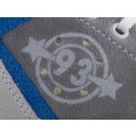 SIESTA-RICHTER szürke/kék LEDES VILLOGÓS cipzáras/fűzős magas cipő