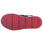 SZÍNHIBÁS SIESTA-RICHTER sötétkék/piros LEDES VILLOGÓS cipzáras/fűzős magas cipő