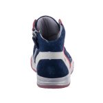 SZÍNHIBÁS SIESTA-RICHTER sötétkék/piros LEDES VILLOGÓS cipzáras/fűzős magas cipő