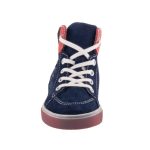 SZÍNHIBÁS SIESTA-RICHTER sötétkék/piros LEDES VILLOGÓS cipzáras/fűzős magas cipő