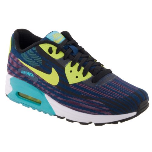 NIKE AIR MAX LUNAR90 lila/sárga/zöld sportcipő