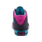 CONVERSE CHUCK TAYLOR ALL STAR szürke/lila/v.kék vászon fűzős magassz. cipő