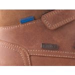 SIESTA-RICHTER 2 tépős konyak barna RichTex VÍZÁLLÓ nobuk téli bakancs