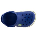 CROCS CROCBAND tengerkék/zöld gyerek papucs
