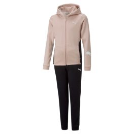 Puma Classic Hooded Rose-Fekete Gyerek Melegítő Szett Puma Classic Hooded Rose-Fekete Gyerek Melegítő Szett