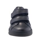 SIESTA-RICHTER sötétkék 2 tépős FitMi talpbetétes bőr félcipő