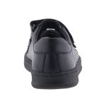 SIESTA-RICHTER fekete 2 tépős FitMi talpbetétes bőr félcipő