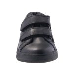 SIESTA-RICHTER fekete 2 tépős FitMi talpbetétes bőr félcipő