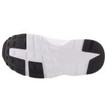 NIKE Huarache Run fekete-neonzöld fűzős futó sportcipő