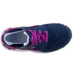 NIKE Huarache Run sötétkék-fehér-lila fűzős lány futócipő